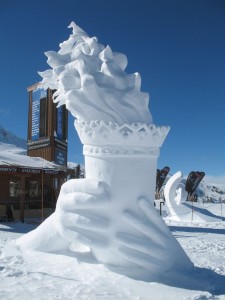 Vancouver Winter Olympics Ice Sculpture